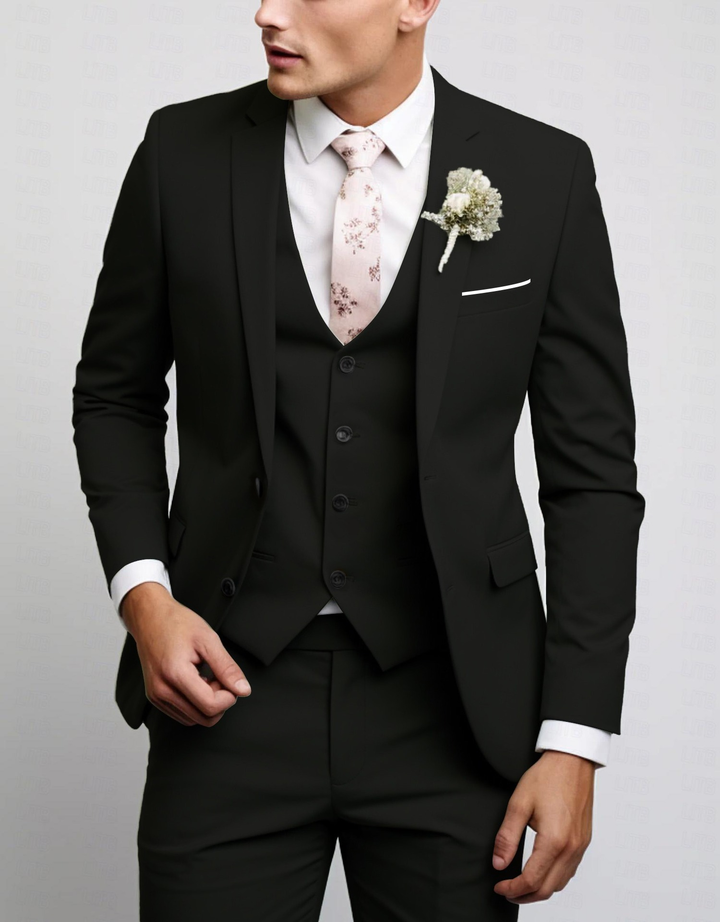 Herren Klassische Stil Hochzeitsgast Anzug | 3-Teilig