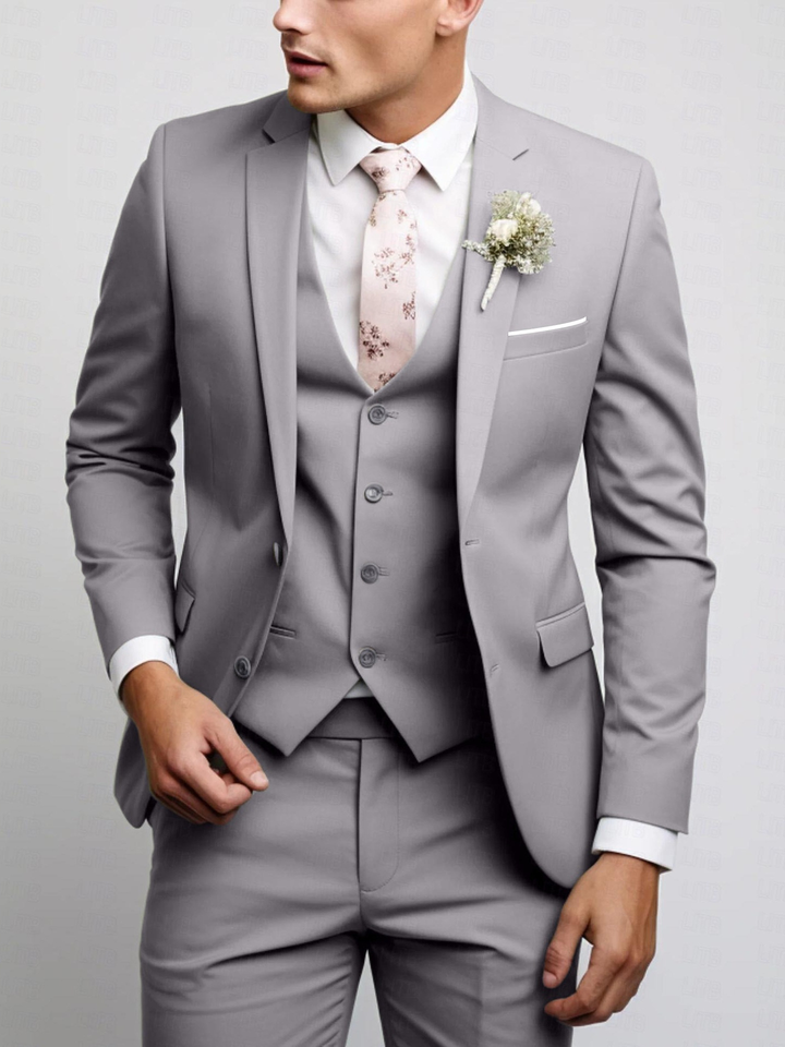 Herren Klassische Stil Hochzeitsgast Anzug | 3-Teilig
