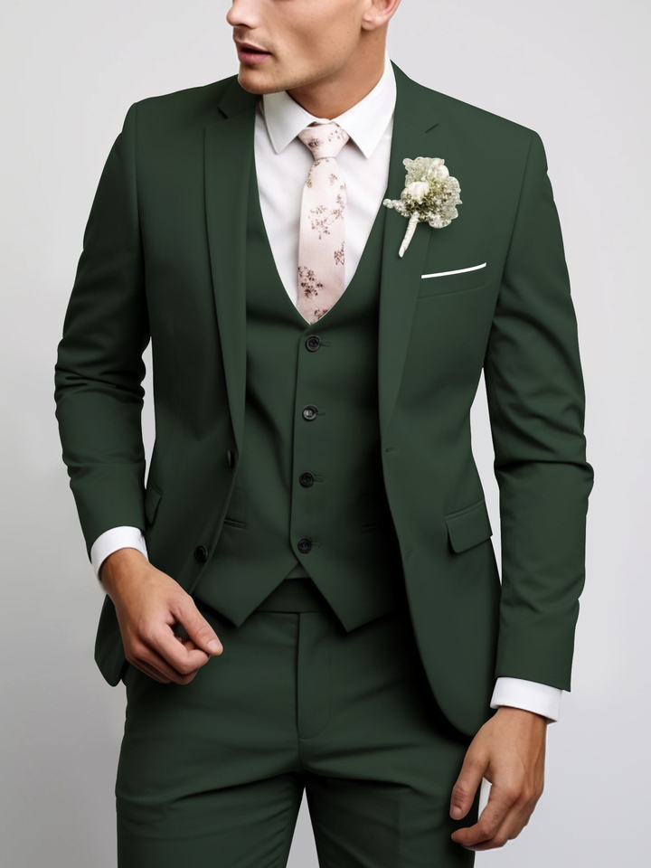 Herren Klassische Stil Hochzeitsgast Anzug | 3-Teilig