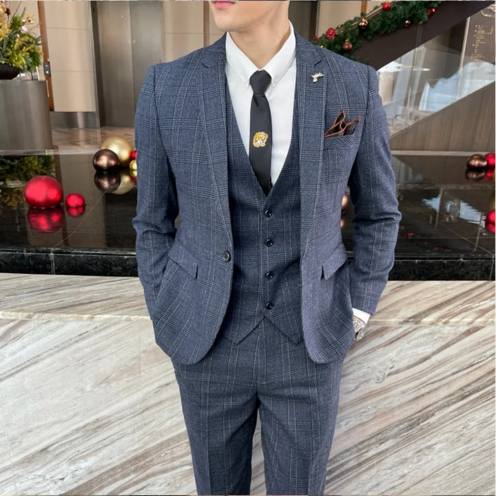 Herren Hochzeitsgast Anzug | Dreiteiliges