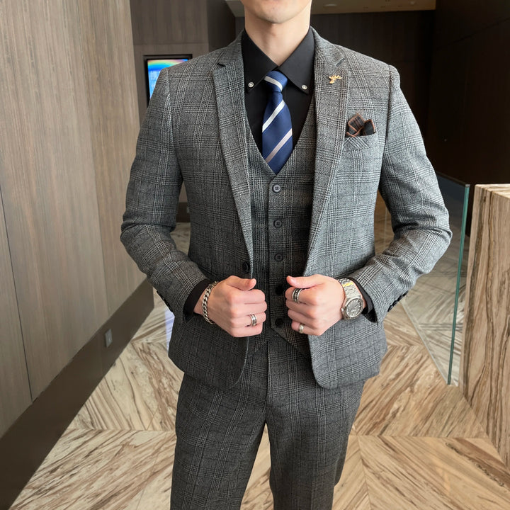 Herren Hochzeitsgast Anzug | Dreiteiliges