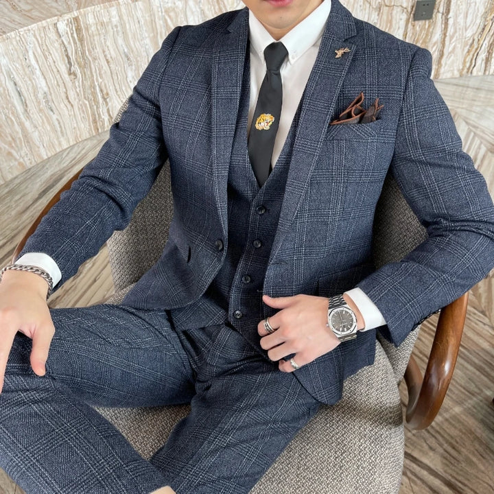 Herren Hochzeitsgast Anzug | Dreiteiliges