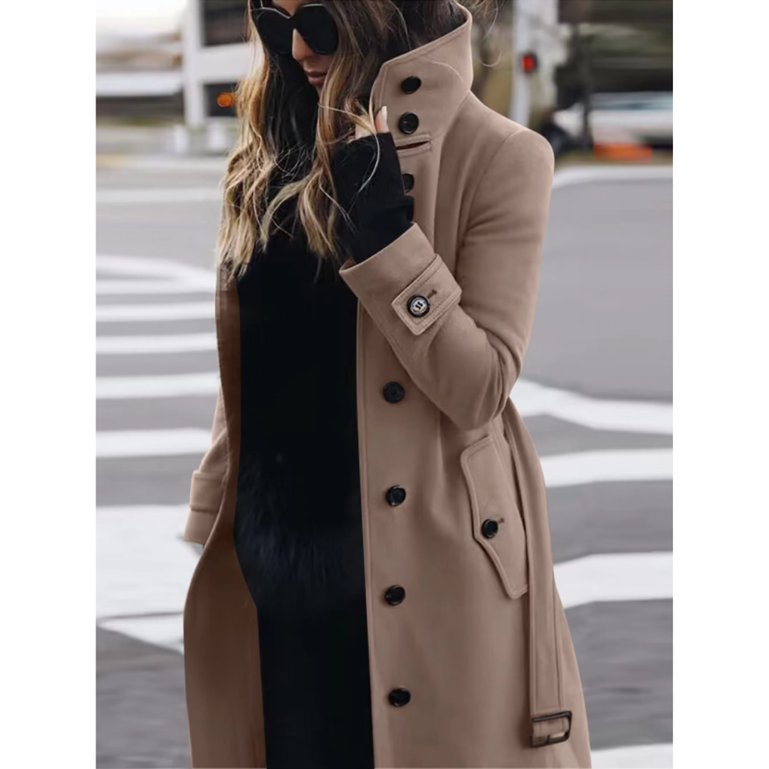 Bequemer Langer Wintermantel Für Damen | Warm