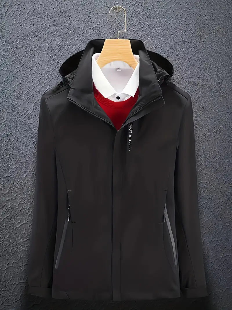 Damen Stilvoll Skijacke mit Kapuze | Langarm