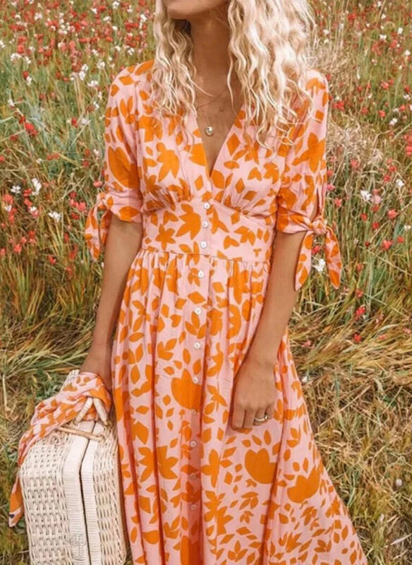 Bianca | Stylisches und einzigartiges Kleid für Sommer/Frühling