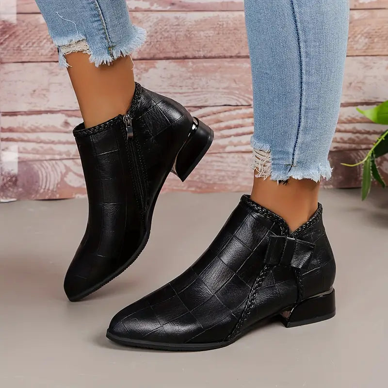 Knöchelhohe Schuhe Für Damen | Niedriger Absatz