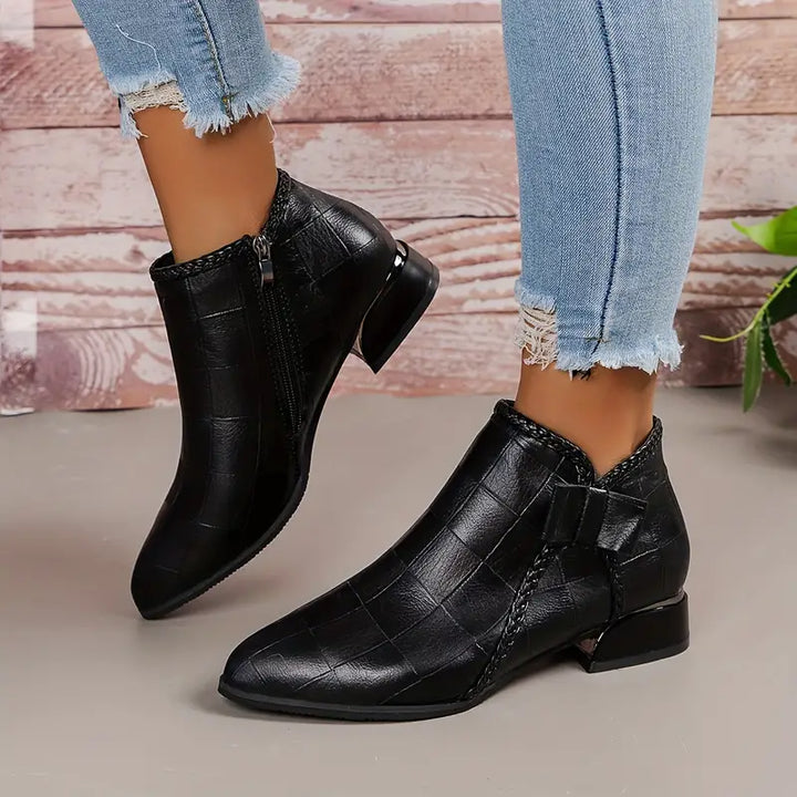 Knöchelhohe Schuhe Für Damen | Niedriger Absatz