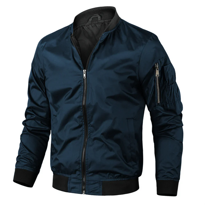 Bomberjacke Mit Reißverschluss Für Herren | Lässig