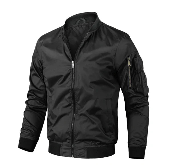 Bomberjacke Mit Reißverschluss Für Herren | Lässig