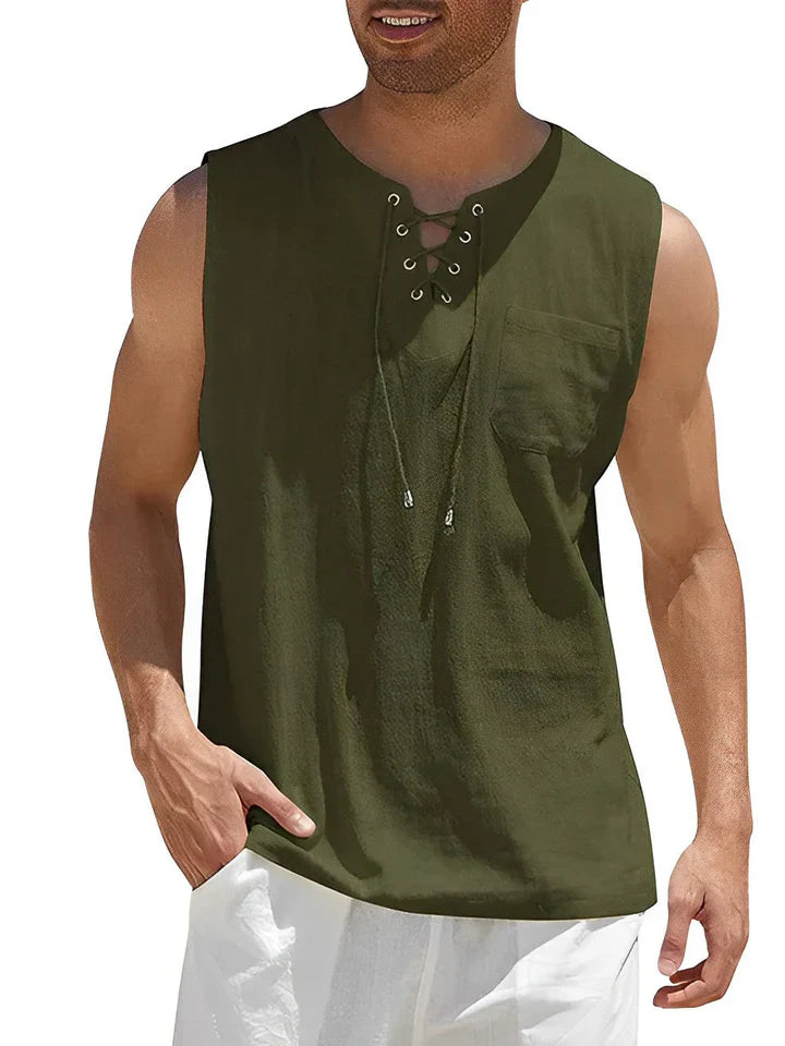 Ärmelloses Tanktop Für Herren | Sommer