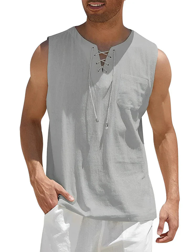 Ärmelloses Tanktop Für Herren | Sommer
