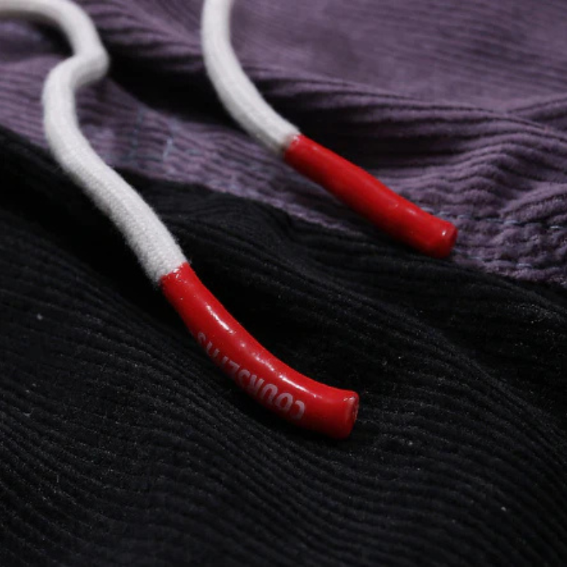 Mehrfarbige Cargohose Aus Cord Für Herren | Kordelzug