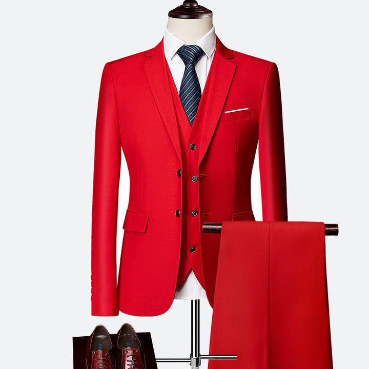 Aidan | Herren Formelle Weste Blazer Und Hose Satz | Dreiteilig