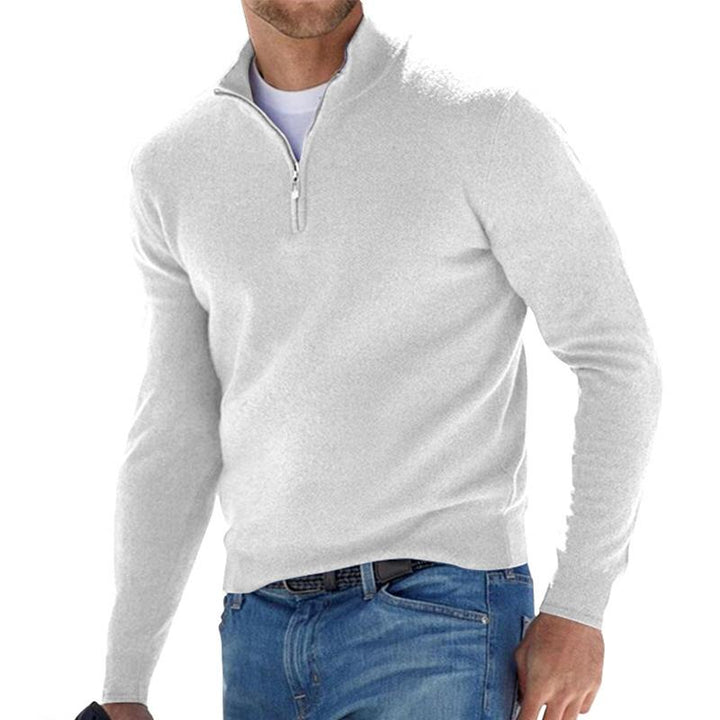 Pullover Mit Halbem Reißverschluss Für Herren | Warm