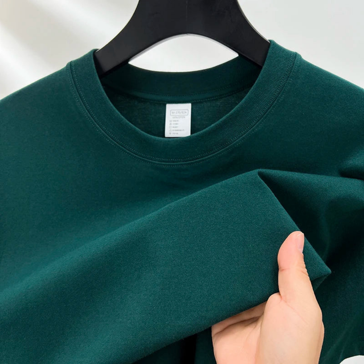 Herren Klassisches Crewneck T-Shirt | Lässig