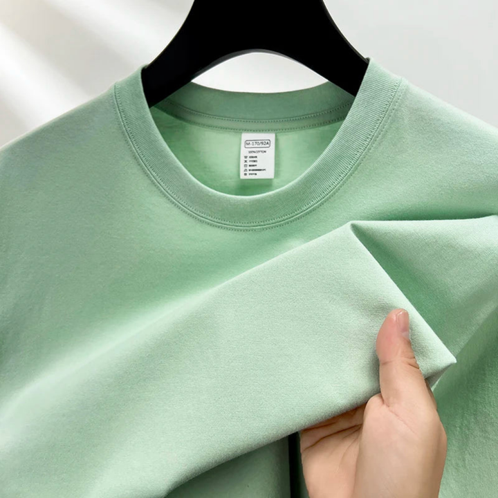 Herren Klassisches Crewneck T-Shirt | Lässig