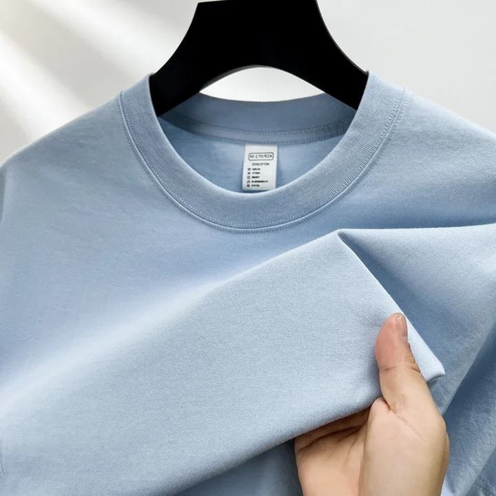 Herren Klassisches Crewneck T-Shirt | Lässig