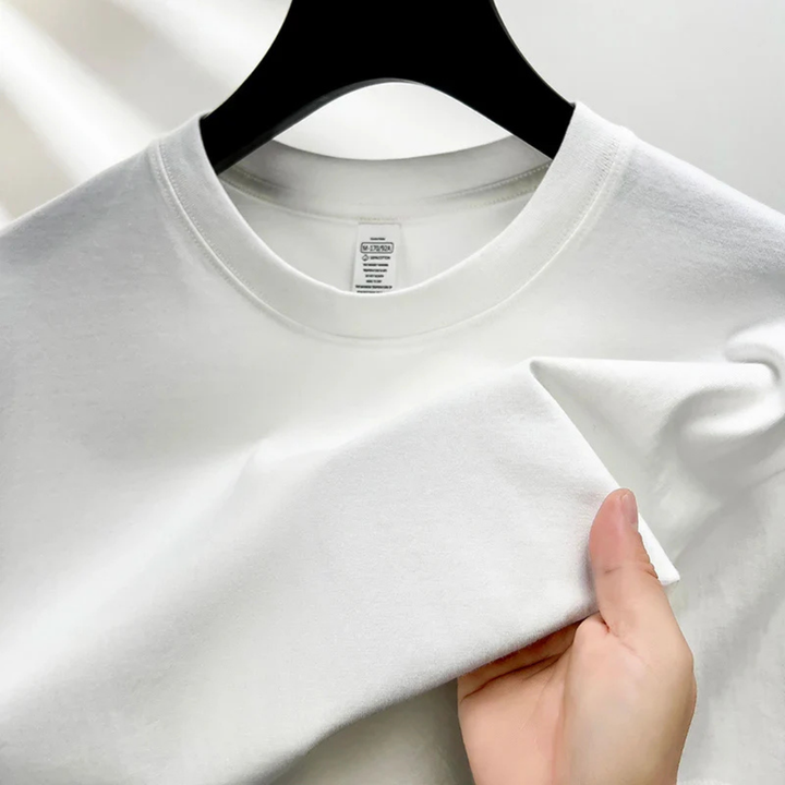 Herren Klassisches Crewneck T-Shirt | Lässig