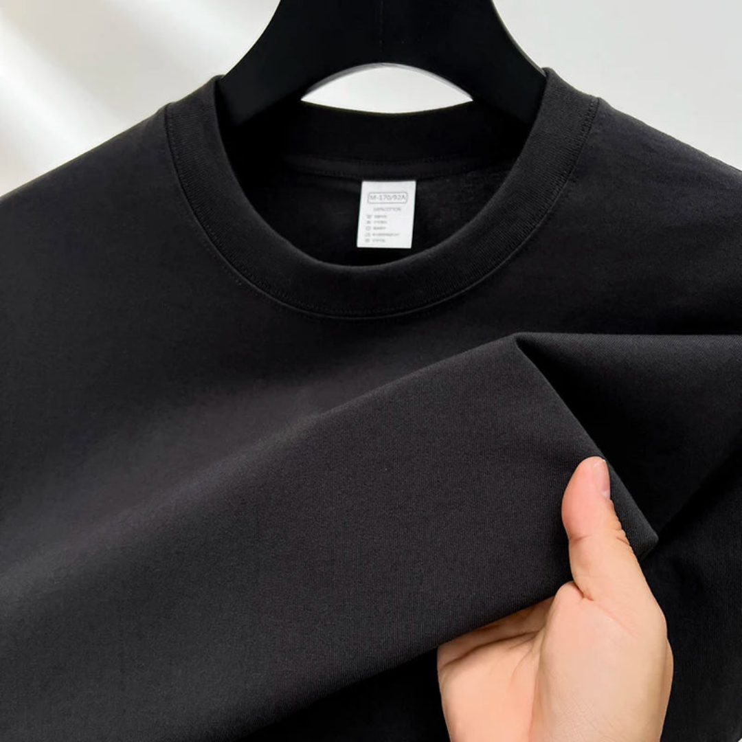 Herren Klassisches Crewneck T-Shirt | Lässig