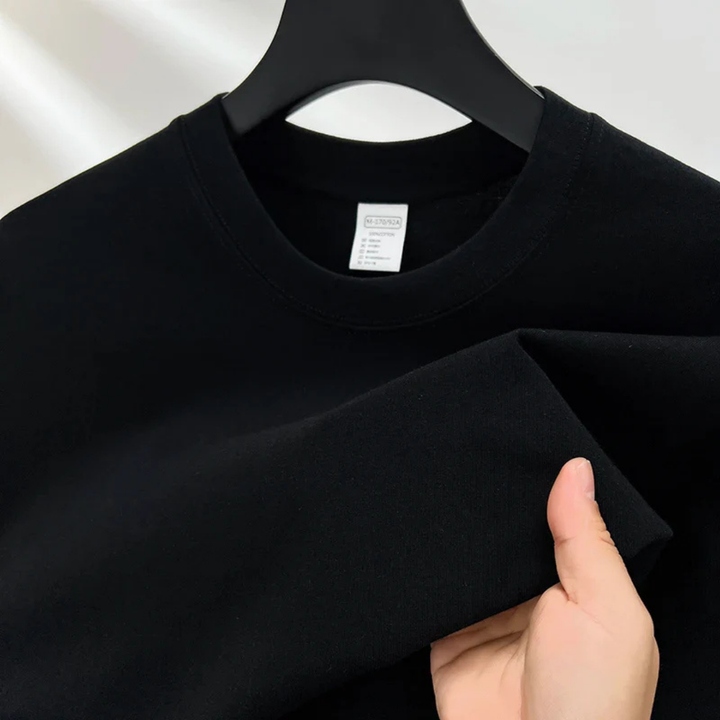 Herren Klassisches Crewneck T-Shirt | Lässig