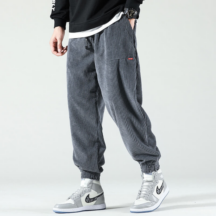 Marcu | Herren Klassiker Jogger Hose | Corduroy