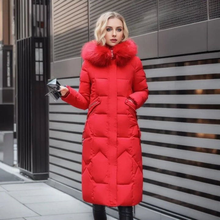 Langer Gesteppter Parka Für Damen | Winter