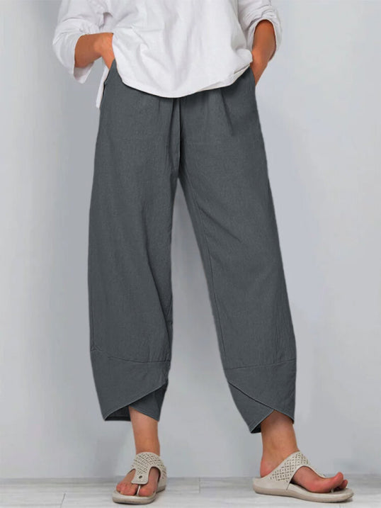 Leicht  Verkürzte Hose Für Damen | Sommer