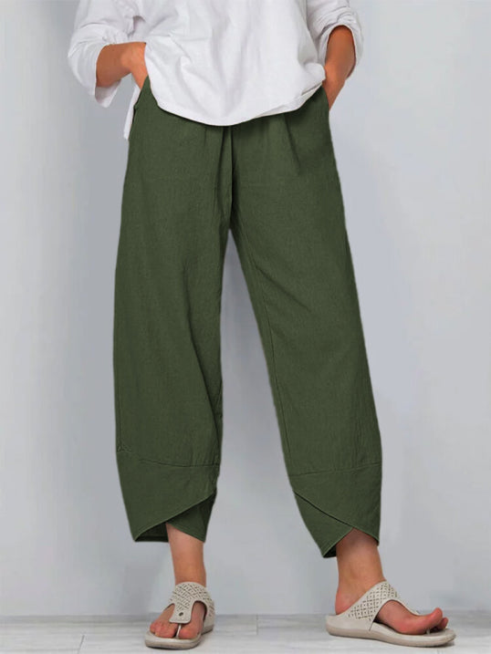 Leicht  Verkürzte Hose Für Damen | Sommer