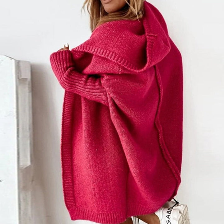Maisie | Damen Warme Lange Strickjacke | Winter