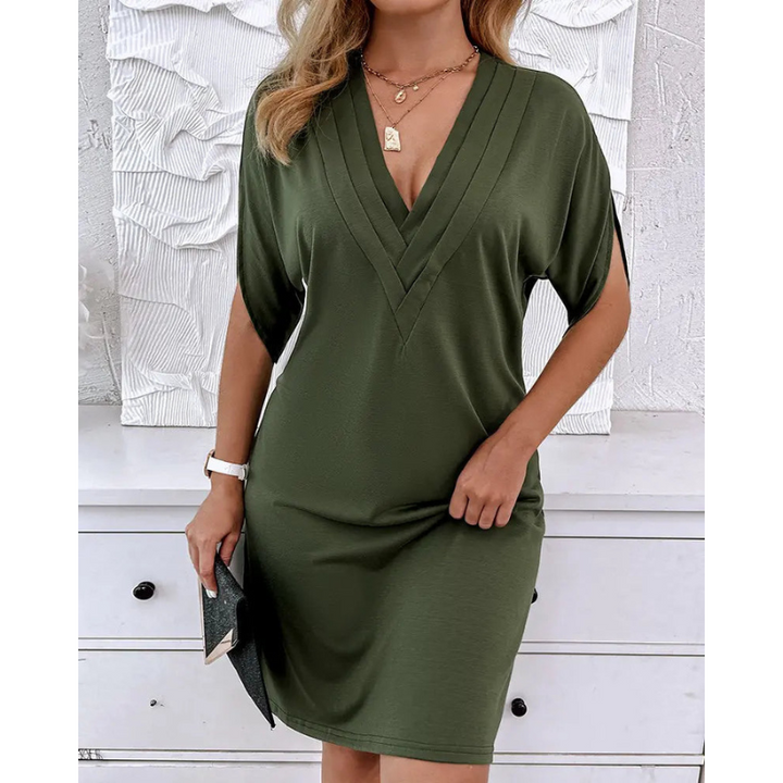 Abendkleid Mit V Ausschnitt Für Damen | Mini