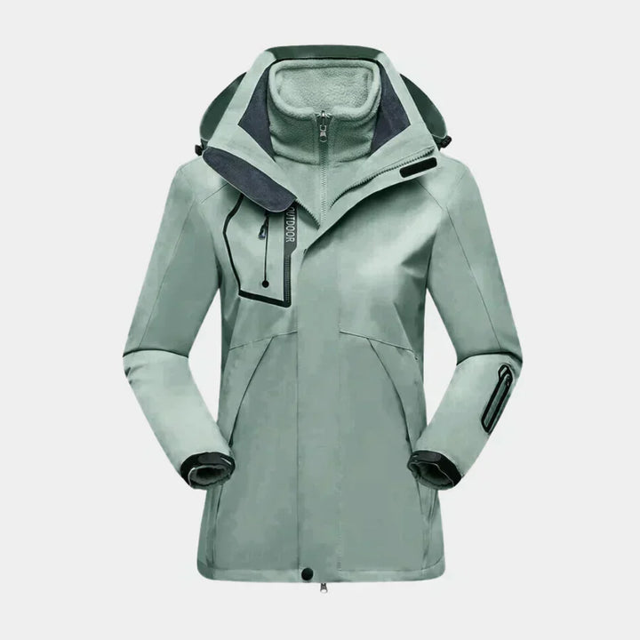 Stylische Skijacke für Damen | Langarm