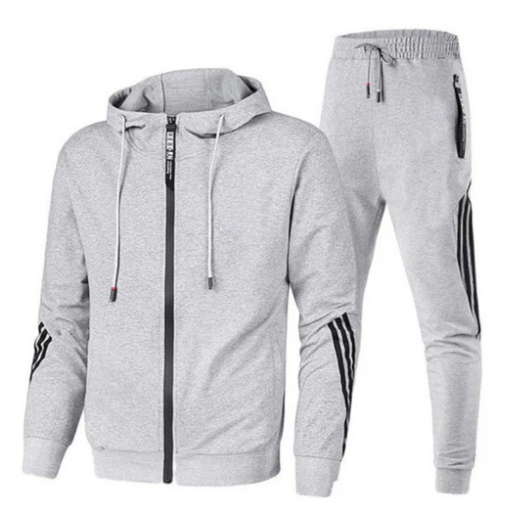 Zweiteiliges Trainingsanzug Set Für Herren | Sport