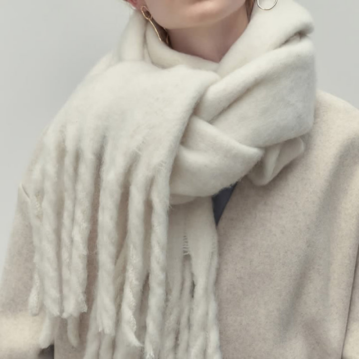 Damen Weicher Winterschal | Gestrickt