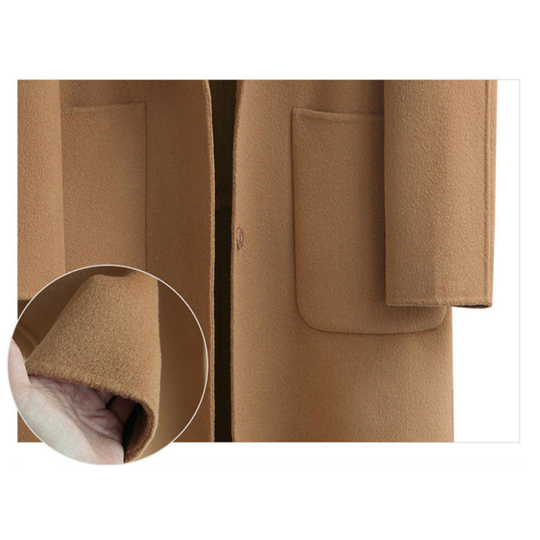 Klassischer Winter Trenchcoat Für Damen | Lang