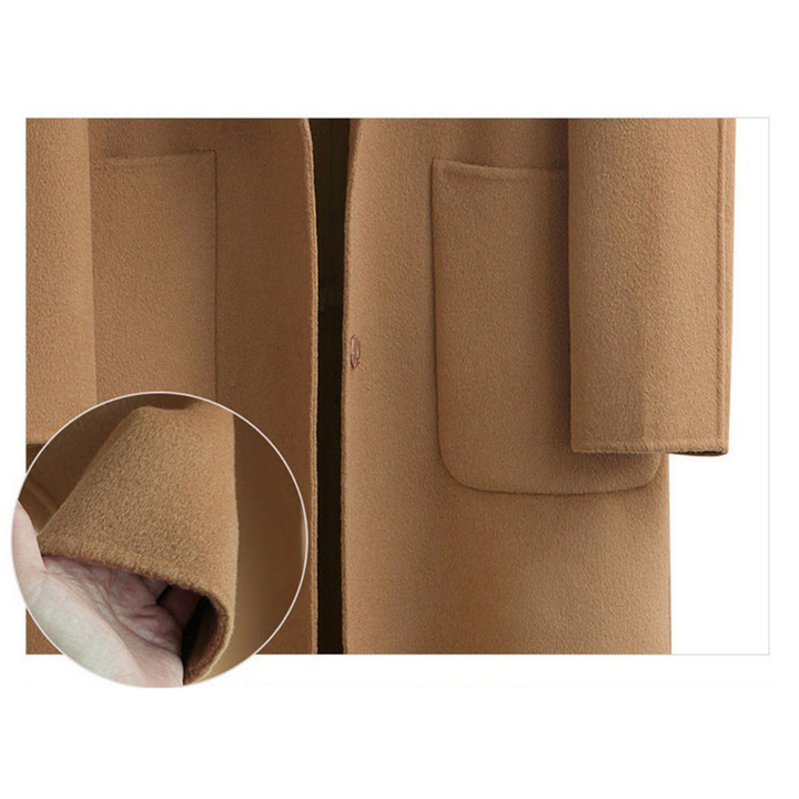 Klassischer Winter Trenchcoat Für Damen | Lang