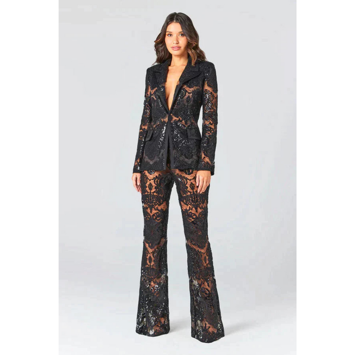 Elegantes Zweiteiliges Spitzen Set Für Damen | Stilvoll