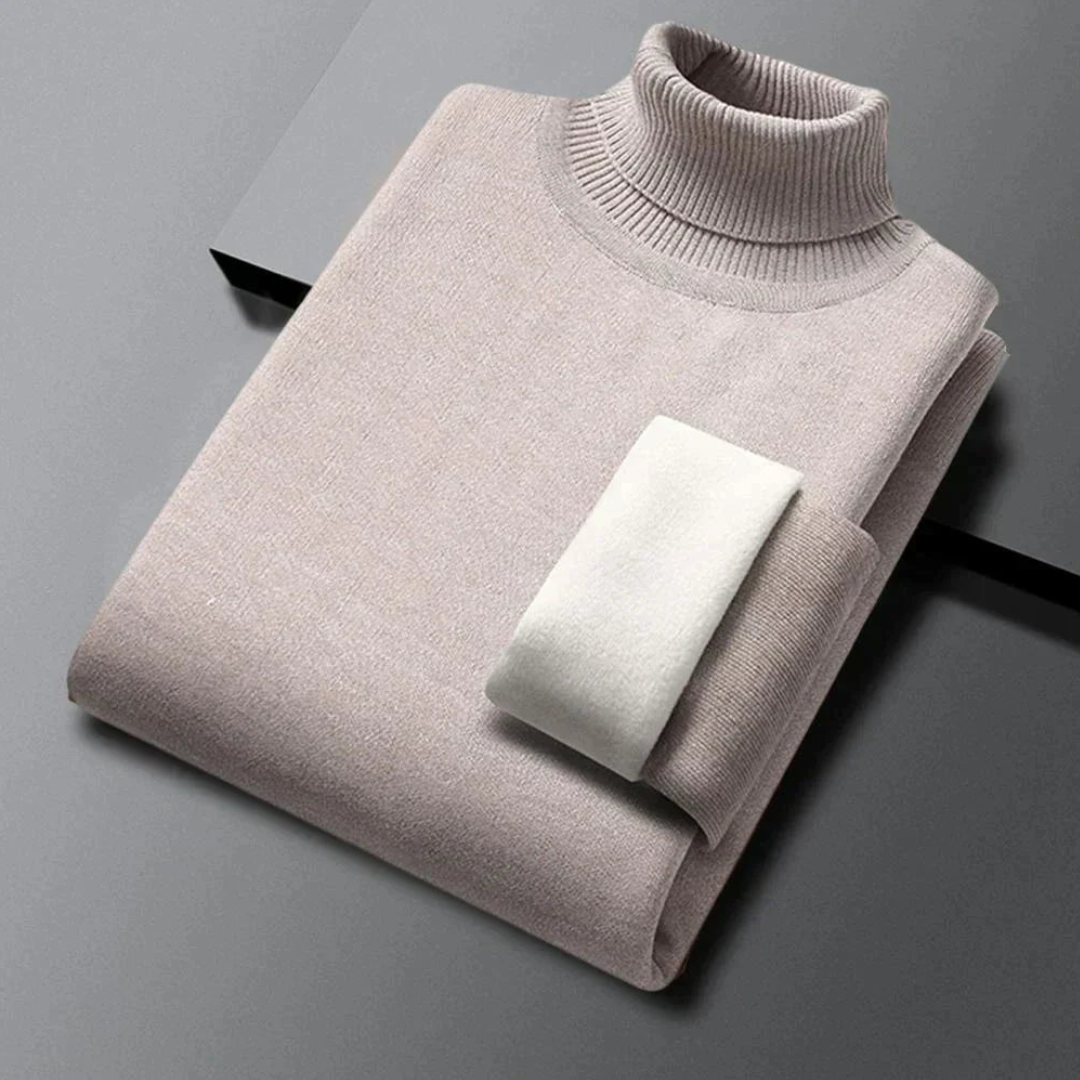 Herren Rollkragenpullover Warme Winter Pullover | Strick