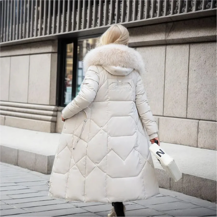 Langer Gesteppter Parka Für Damen | Winter