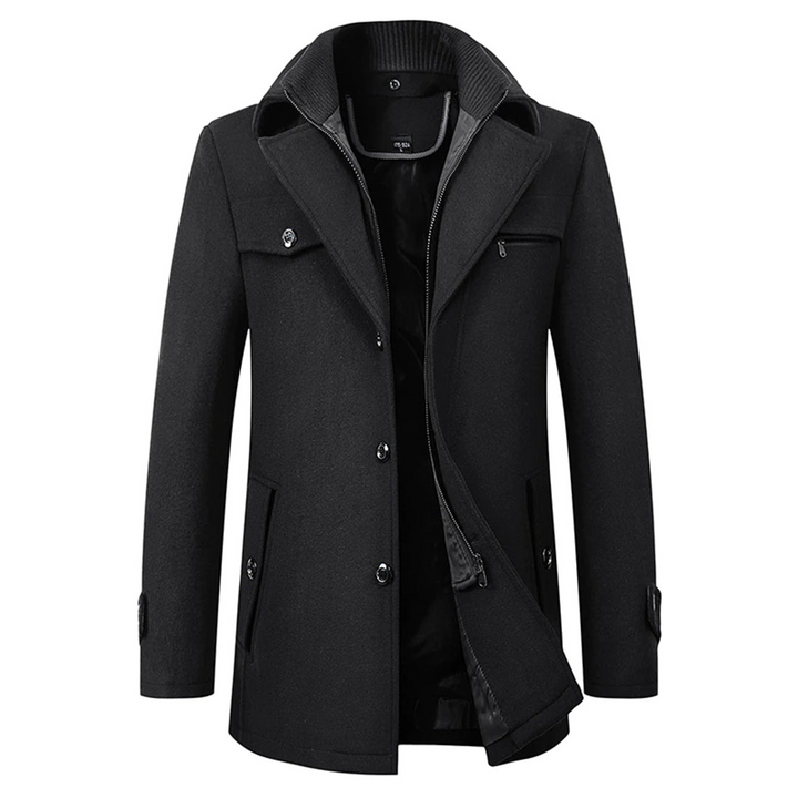 Lorenzo | Herren Formaler Bomber Jacke | Warme