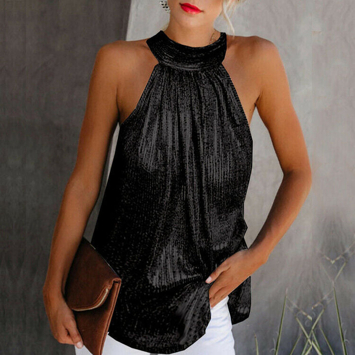 Schickes Neckholder Top Für Damen | Elegant