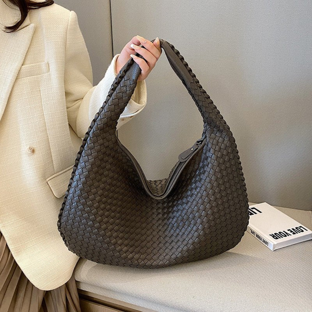 Damen Geflochtene Hobo Schulter Tasche | Geräumig