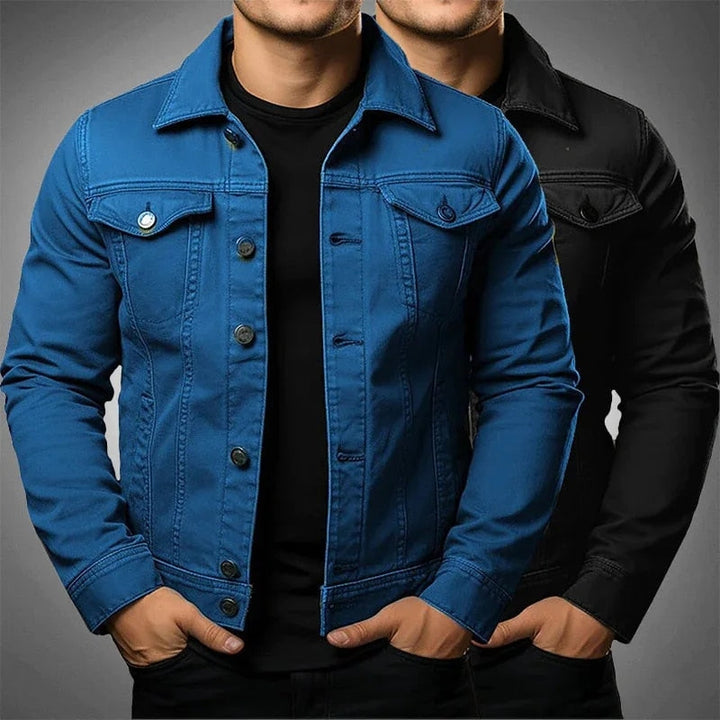 Brianor | Herren Klassisch Knopf Daunen Jacke | Lässig