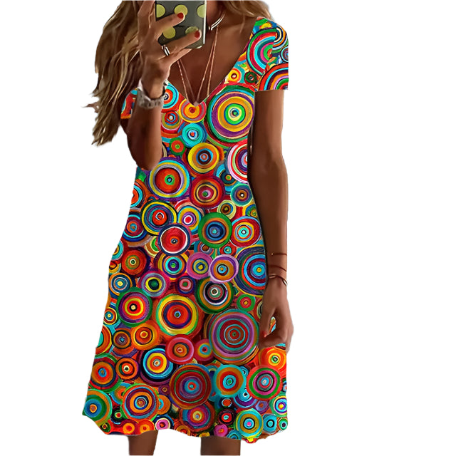 Benignan | Buntes Kleid für Damen