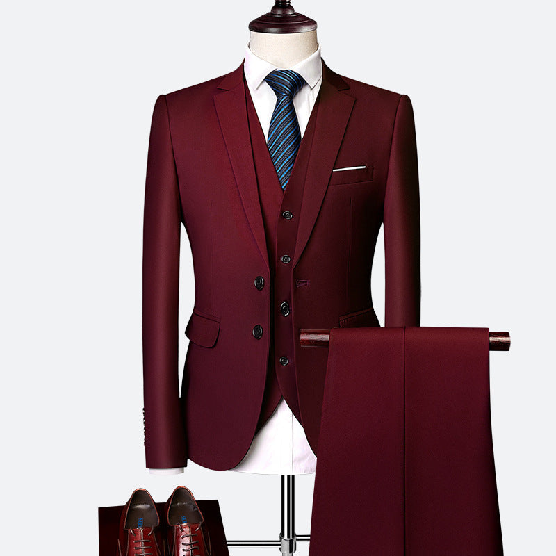 Aidan | Herren Formelle Weste Blazer Und Hose Satz | Dreiteilig