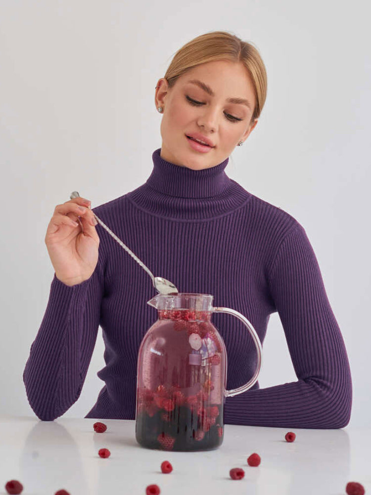 Klassischer Rollkragenpullover für Damen | Lässig