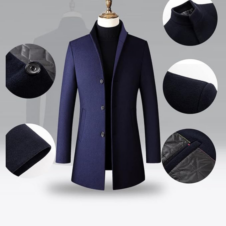 Benson | Herren Formaler Herbst Und Winter Mantel | Warme