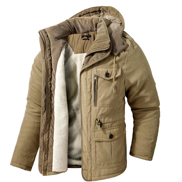 Winter Bomberjacke Mit Reissverschluss Für Herren | Klassisch