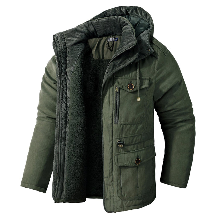 Winter Bomberjacke Mit Reissverschluss Für Herren | Klassisch