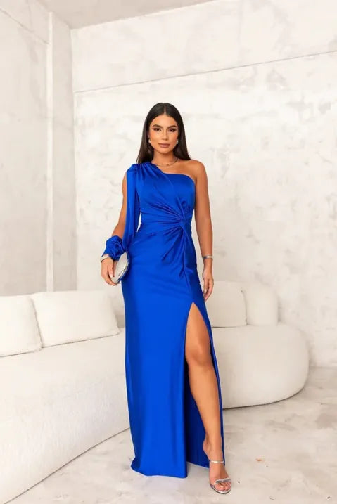Abendkleid Mit Einer Schulter Für Damen