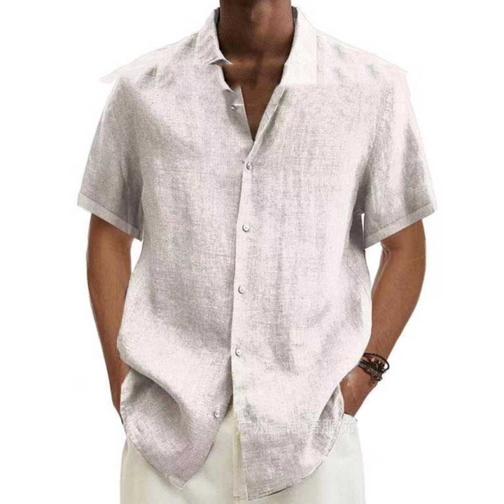 Kurzärmeliges, Lässiges Button Down Hemd Für Herren | Sommer